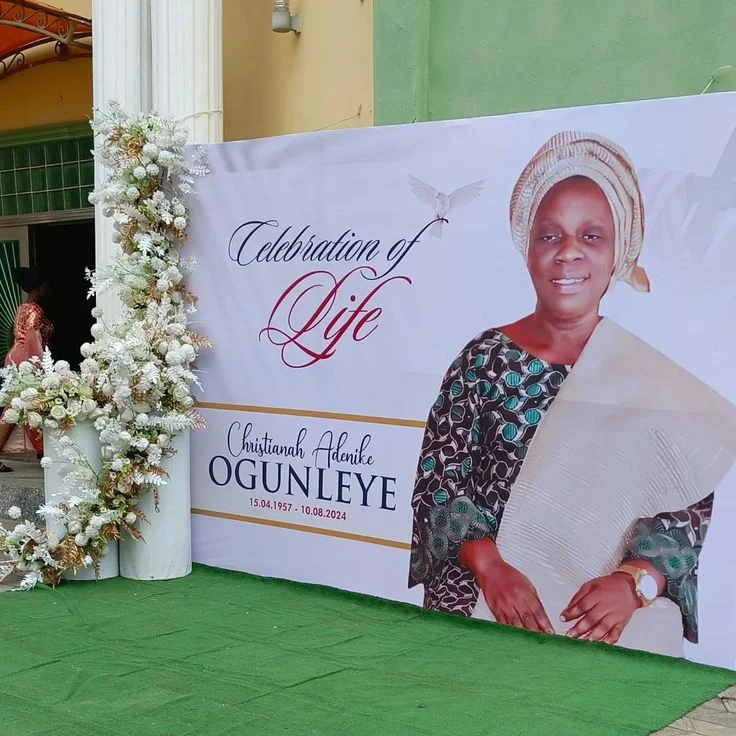 burial funeral banner printing Design 3