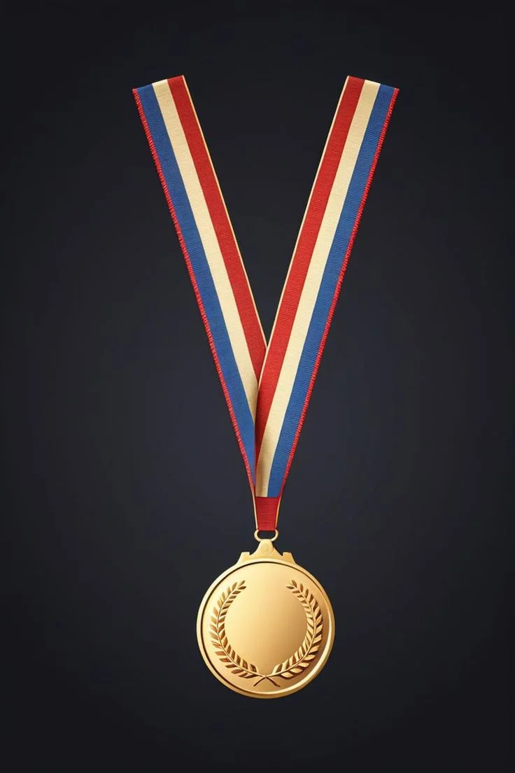 commemorative achievement medal print Design 2