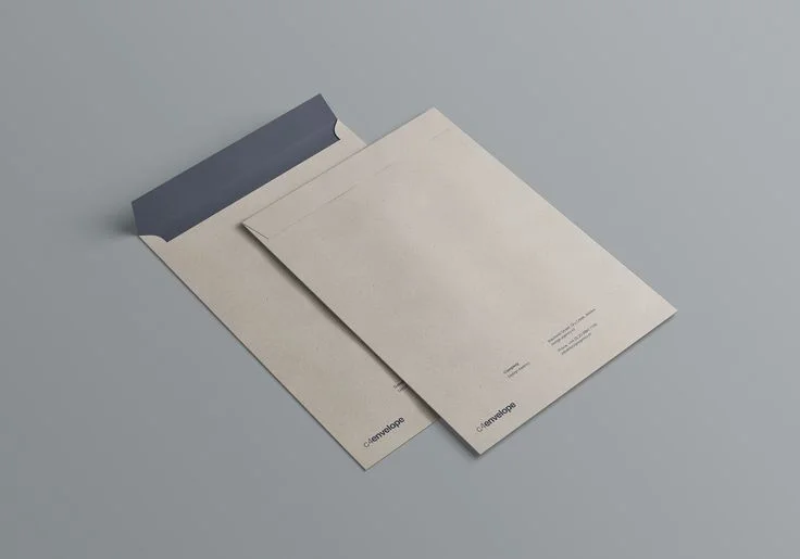 custom c4 envelope printing Design 2