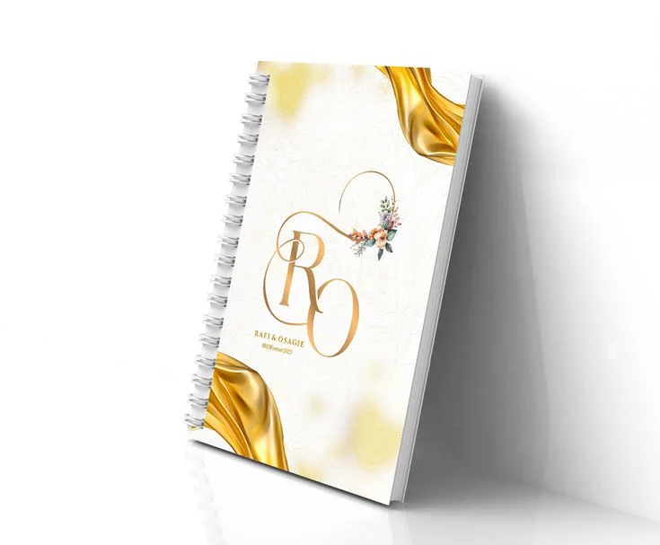 hard cover jotter print Design 3