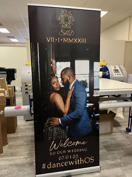 wedding banner prints Design 2