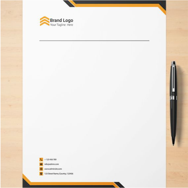 best quality Corporate company custom office letterhead design and printing in lagos, abuja nigeria