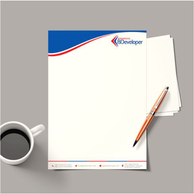 best quality Corporate company custom office letterhead design and printing in lagos, abuja nigeria