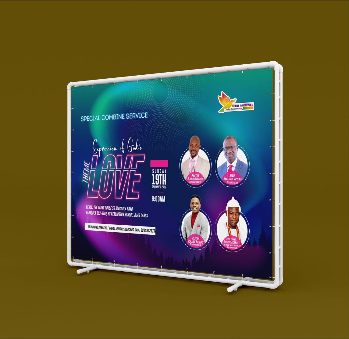 Best Quality Backdrop Banner Design & printing in lagos nigeria.